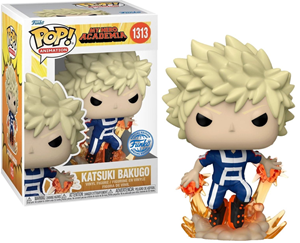 اسباب بازی اکشن فیگور اسپشیال 9 سانتی فانکو پاپ کاتسوکی باکوگو مدل Funko POP - Animation - My Hero Academia - Katsuki Bakugo - Exclusive _اسباب بازی اکشن فیگور